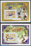 Congo Dem. Republic, (zaire) 2012 Beach Volleyball 2 S/s, Mint NH, Sport - Sport (other And Mixed) - Volleyball - Volleybal