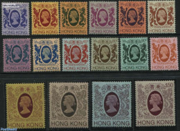 Hong Kong 1985 Definitives 16v, Mint NH - Unused Stamps