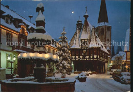 72515631 Michelstadt Marktplatz Mit Historischem Rathaus Und Brunnen Michelstadt - Michelstadt