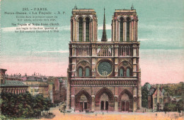 75-PARIS NOTRE DAME-N°T5314-E/0341 - Notre Dame De Paris
