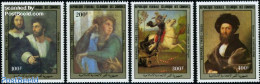 Comoros 1983 Raphael Paintings 4v, Mint NH, Nature - Horses - Art - Paintings - Raphael - Komoren (1975-...)