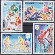 Romania 1997 Sports,American Football,Rugby,Oina,Mountain Climbing,MNH - Sonstige & Ohne Zuordnung