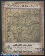 Ecuador 2014 Royal Audiencia Of Quito S/s, Mint NH, Various - Maps - Geografia