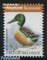 Belgium 2015 Definitive, Duck 1v (Registered Mail), Mint NH, Nature - Birds - Ducks - Ongebruikt