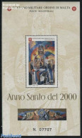 Sovereign Order Of Malta 2000 Holy Year 2000 S/s, Mint NH, Religion - Religion - Autres & Non Classés