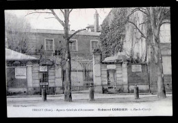 Cp, 27, Bernay, Publicité, Agence Générale D'Assurances, Raymond Cordier, 3 Rue Des Champs, Voyagée 1923 - Bernay