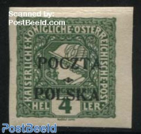 Poland 1919 4H, Stamp Out Of Set, Unused (hinged) - Unused Stamps