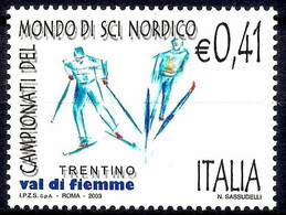 Italy 2003 World Ski Championships Skiing Winter Sports 1v MNH - Other & Unclassified