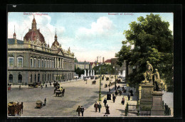 AK Berlin, Zeughaus Mit Strasse Und Passanten  - Mitte