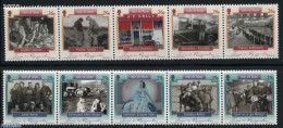 Isle Of Man 2005 Time To Remember 10v S-a (from Sheets), Mint NH, Nature - Transport - Various - Dogs - Automobiles - .. - Auto's