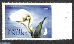 Finland 2019 Calla 1v S-a, Mint NH, Nature - Flowers & Plants - Neufs