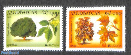 Azerbaijan 2011 Europa, Forests 2v, Mint NH, History - Nature - Europa (cept) - Trees & Forests - Rotary, Club Leones
