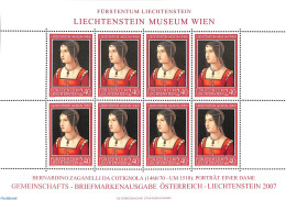 Liechtenstein 2007 Liechtenstein Museum M/s, Mint NH, Art - Museums - Paintings - Unused Stamps