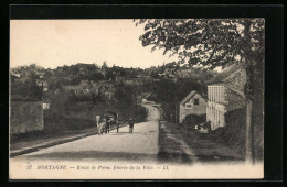 CPA Mortagne, Route De Paris, Entree De La Ville  - Sonstige & Ohne Zuordnung