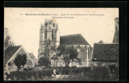 CPA Saint-Cyr-la-Rosière, Eglise De L`ancien Prieure De Sainte-Gauburge  - Other & Unclassified