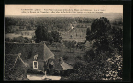 CPA La Perrière, Vue Panoramique Prise De La Place Du Chateau  - Other & Unclassified