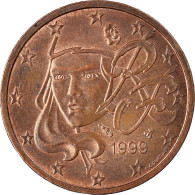 Monnaie, France, 2 Euro Cent, 1999 - France