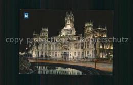 72514882 Madrid Spain Palacio De Comunicaciones Vista Nocturna  - Autres & Non Classés