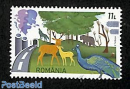Romania 2023 World Environment Day 1v, Mint NH, Nature - Animals (others & Mixed) - Birds - Environment - Poultry - Ongebruikt