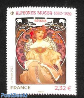 France 2023 Alphonse Mucha 1v, Mint NH, Art - Paintings - Ongebruikt