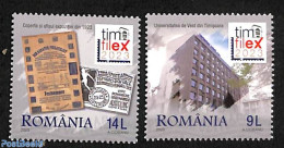 Romania 2023 TimFilEx 2v, Mint NH - Ongebruikt