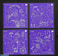 Singapore 2023 Purple Parade 4v, Mint NH - Other & Unclassified