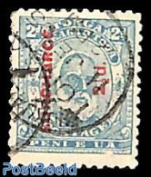 Tonga 1895 2.5p On 2p, Red Overprint, Used, Used Or CTO - Other & Unclassified