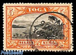 Tonga 1897 5sh, Used, Used Or CTO - Other & Unclassified