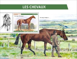 Central Africa 2023 Horses, Mint NH, Nature - Horses - República Centroafricana