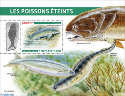 Central Africa 2023 Extinct Fishes, Mint NH, Nature - Fish - Vissen