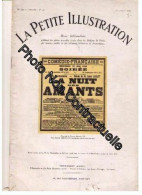 La Petite Illustration Théâtrale N° 146 : La Nuit Des Amants Pièce De Maurice Rostand. Créée En 1925 à La Comédie-França - Other & Unclassified