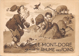 63-LE MONT DORE-CURE THERMALE-N 602-D/0177 - Le Mont Dore