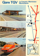 71-MONTCEAU LES MINES-GARE TGV-N 603-C/0219 - Other & Unclassified