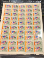 Vietnam South Sheet Stamps Before 1975(1$ Amicale Vis 1968) 1 Pcs25 Stamps Quality Good - Vietnam