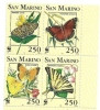 1993 - San Marino 1378/81 Farfalle   ++++++ - Neufs