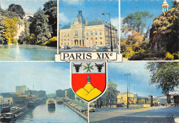 75-PARIS-XIX EME-N 604-C/0345 - Other & Unclassified
