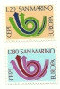 1973 - San Marino 878/79 Europa     +++++++ - Nuevos