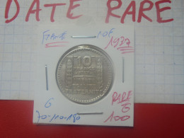 +++RARE+++FRANCE 10 FRANCS 1937 ARGENT+++(A.2) - 10 Francs