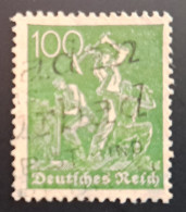 Deutsches Reich 1921, Mi 187c, Gestempelt, Geprüft - Oblitérés