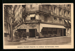 CPA Paris, Maison Prunier-Traktir, 16. Avenue Victor-Hugo  - Other & Unclassified