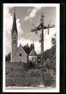 AK Holzgau, Kirche Und Kreuz  - Other & Unclassified