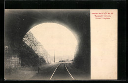 AK Troytsky-Tunnel /Krim, Ortsansicht  - Oekraïne