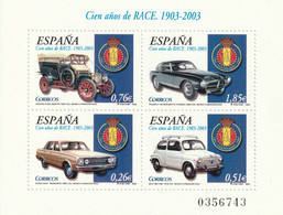ESPAGNE - BLOC N°117 ** (2003) Automobiles - Blocs & Hojas