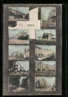 AK Stryj, Ansichtskartenmotive Der Ortschaft, Collage  - Ucrania