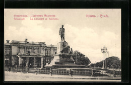 AK Sébastopol, La Monument De Nakhimov  - Ucrania