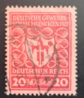 Deutsches Reich 1922, Mi 204B Gestempelt, Geprüft - Used Stamps