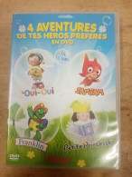 DVD - 4 Aventures De Tes Héros Préféres : Oui-Oui Samsam Franklin Petite Princesse - Other & Unclassified