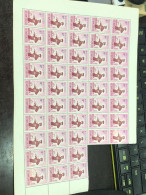 Vietnam South Sheet Stamps Before 1975(2$ Fofcec De 1 Auto Defence 1972) 1 Pcs 46 Stamps Quality Good - Viêt-Nam