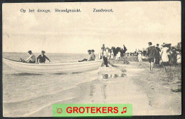 ZANDVOORT Strandgezicht Zeer Levendig 1916 - Zandvoort