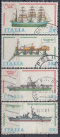 ITALY 1728-1731,used,falc Hinged,ships - 1971-80: Afgestempeld